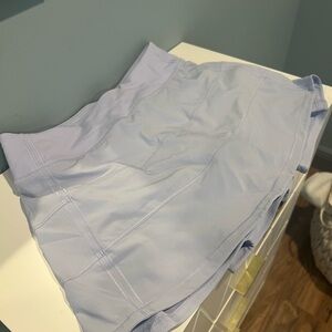 Light Blue Athletic Skort